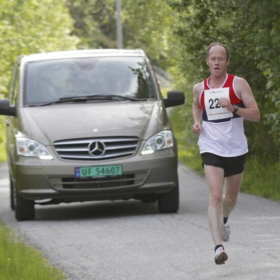 Det blei sommer i Ålesund i år også