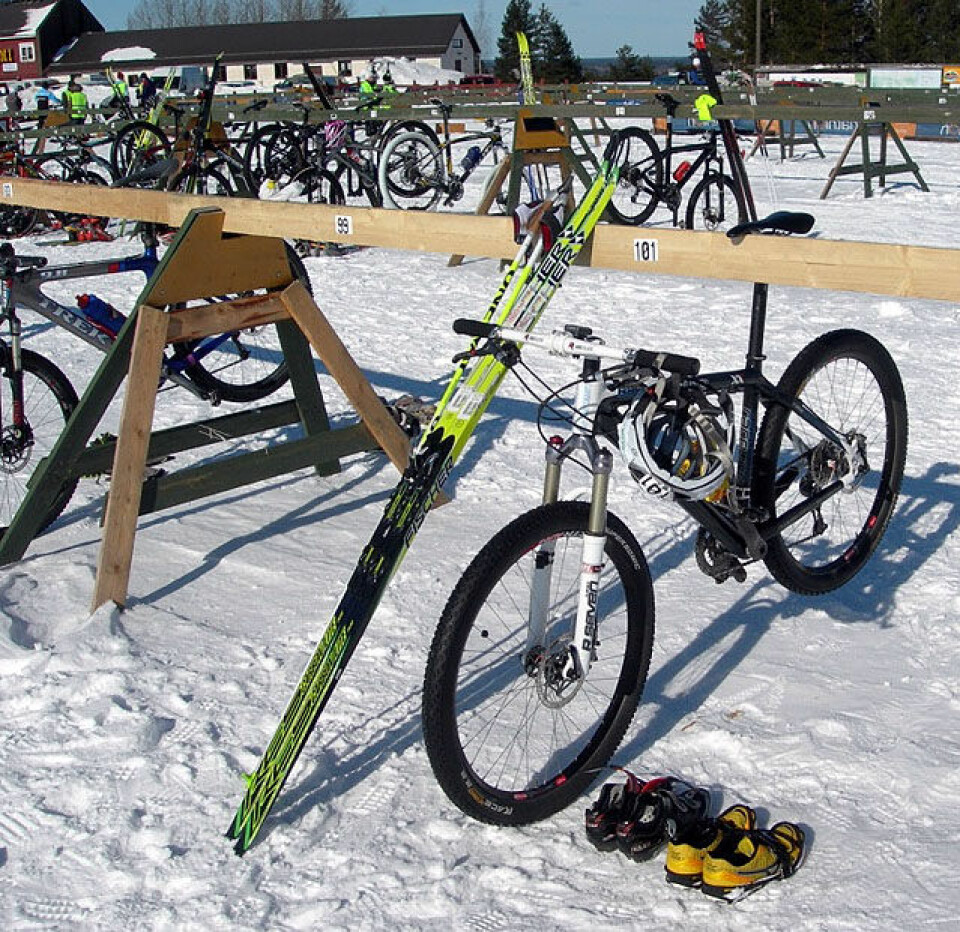 Løvset verdensmester i vintertriathlon