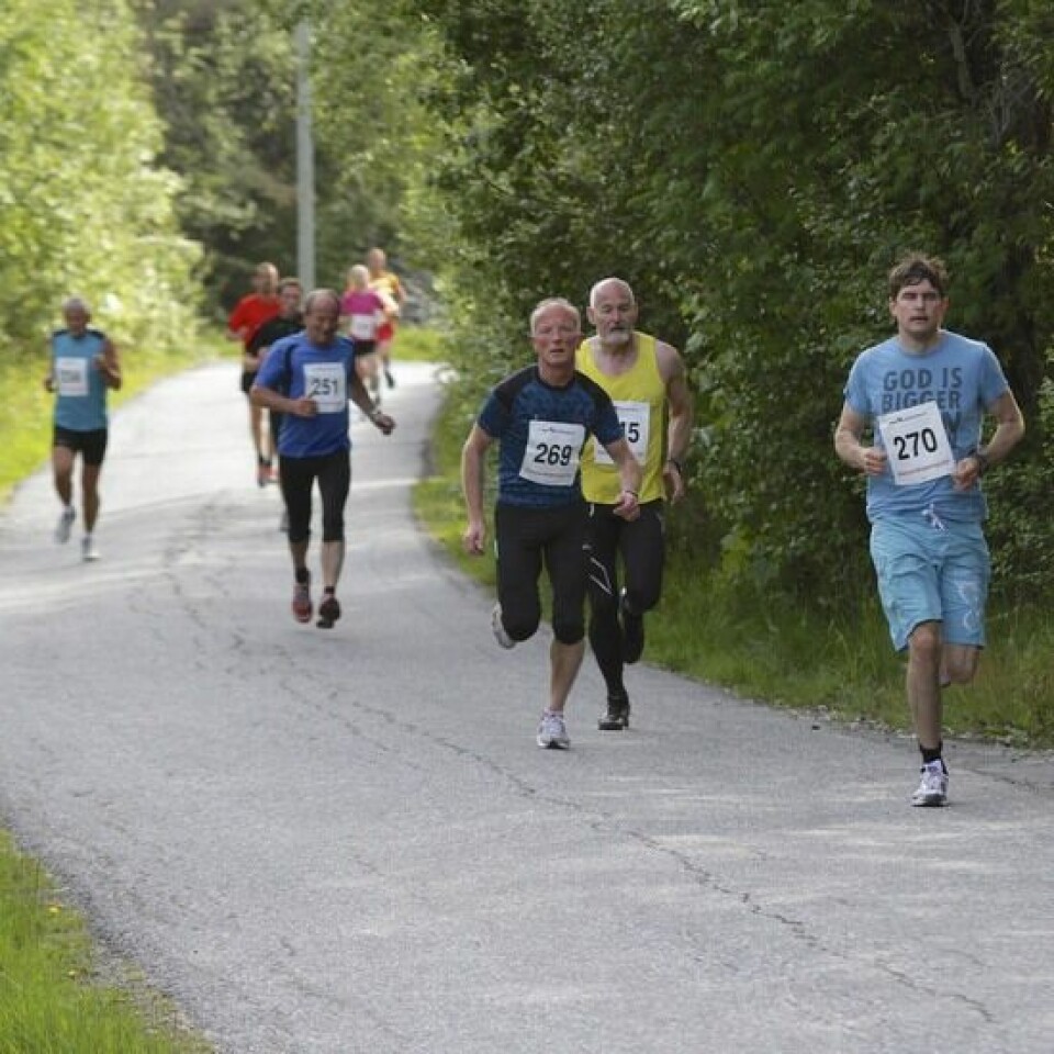 Det blei sommer i Ålesund i år også