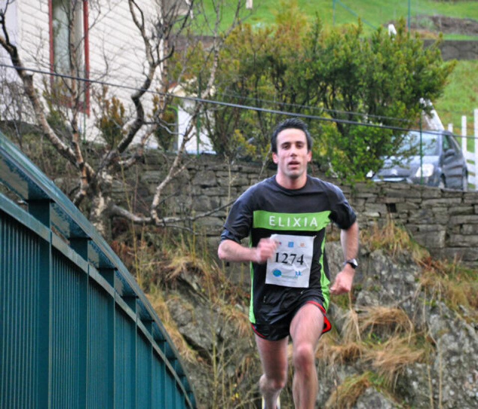 Miguel Blanco suveren i Bergensregnet