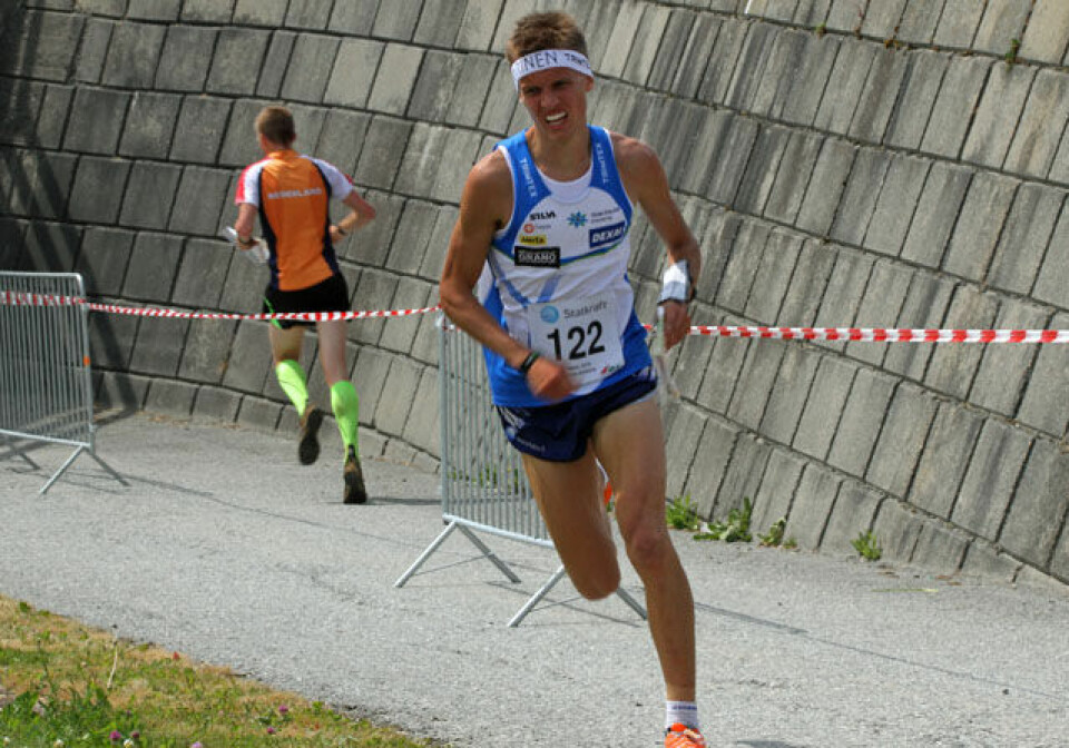 Sølv til Heidi Mårtensson på sprinten i junior-VM i orientering AleksiNiemi.jpg