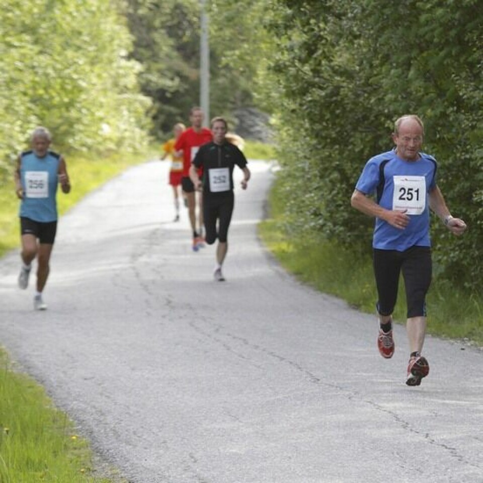Det blei sommer i Ålesund i år også
