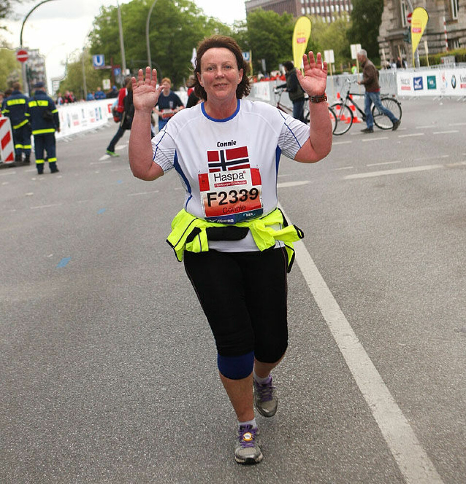 Tre norske klasseseire i Hamburg Connie_Svendsen_mot_maal_A20G7714.jpg