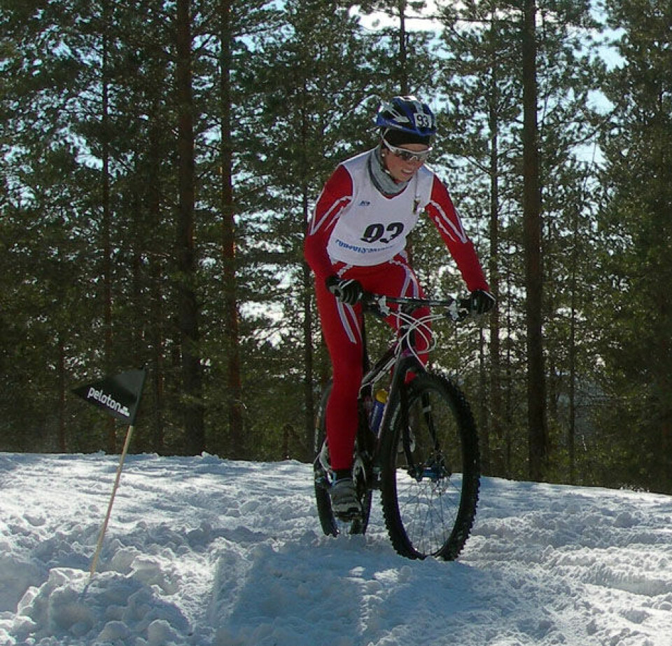 Løvset verdensmester i vintertriathlon