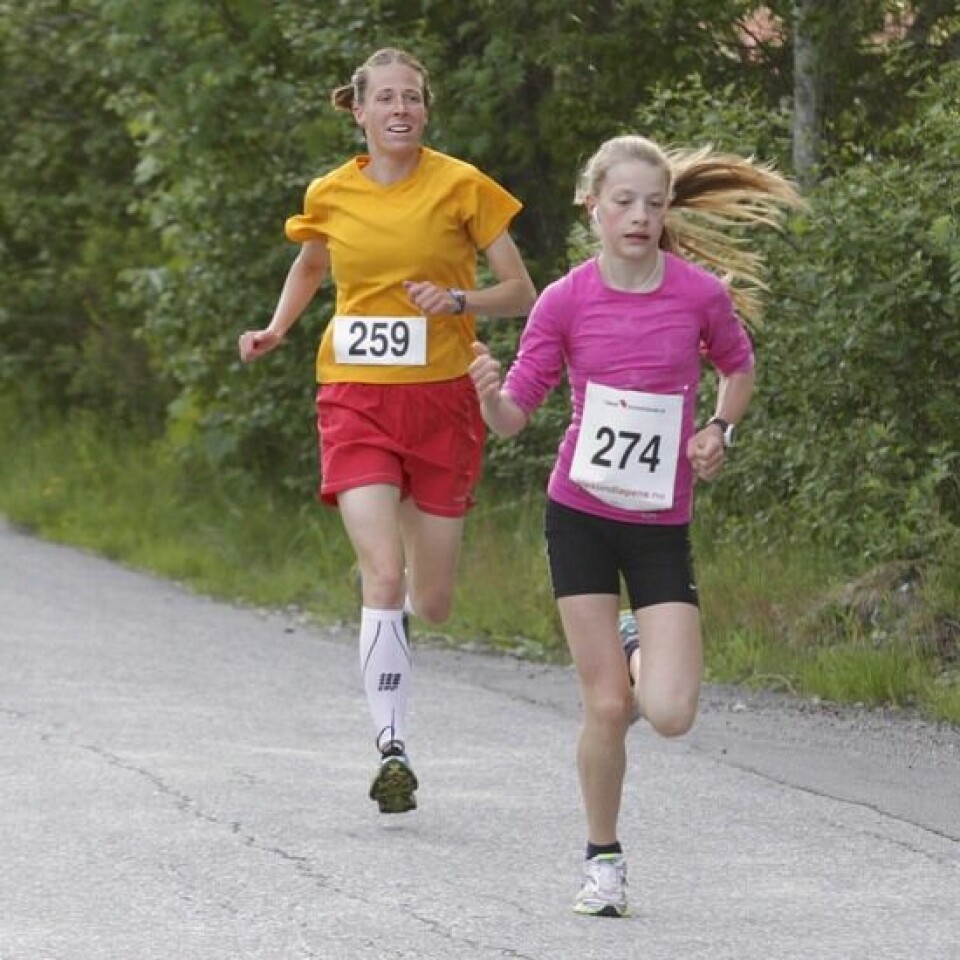 Det blei sommer i Ålesund i år også