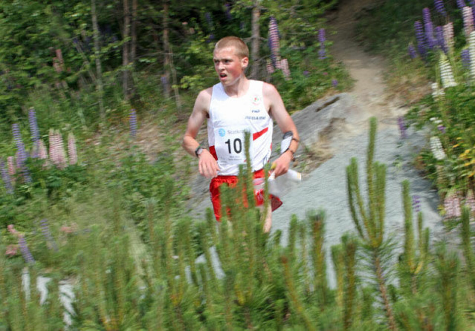 Sølv til Heidi Mårtensson på sprinten i junior-VM i orientering MarkusHolter.jpg