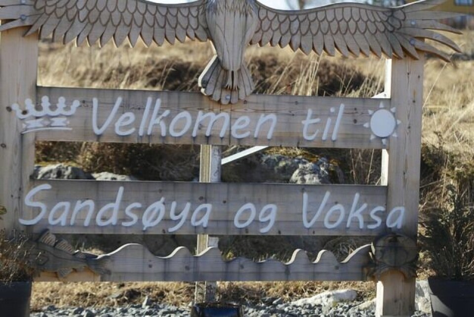 Blå Sjutoppstur på Sandsøya