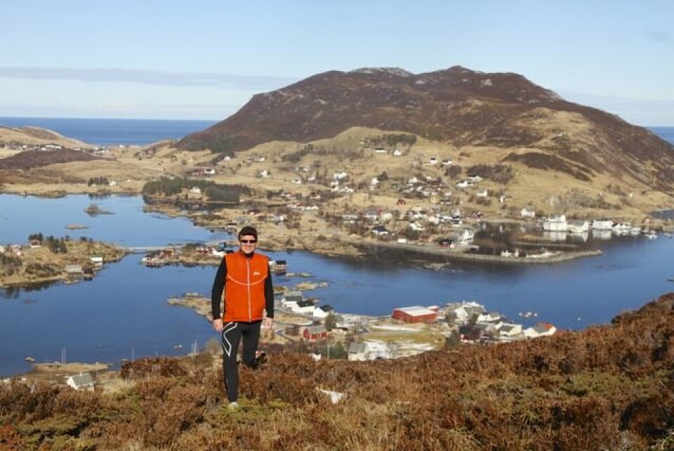 Blå Sjutoppstur på Sandsøya