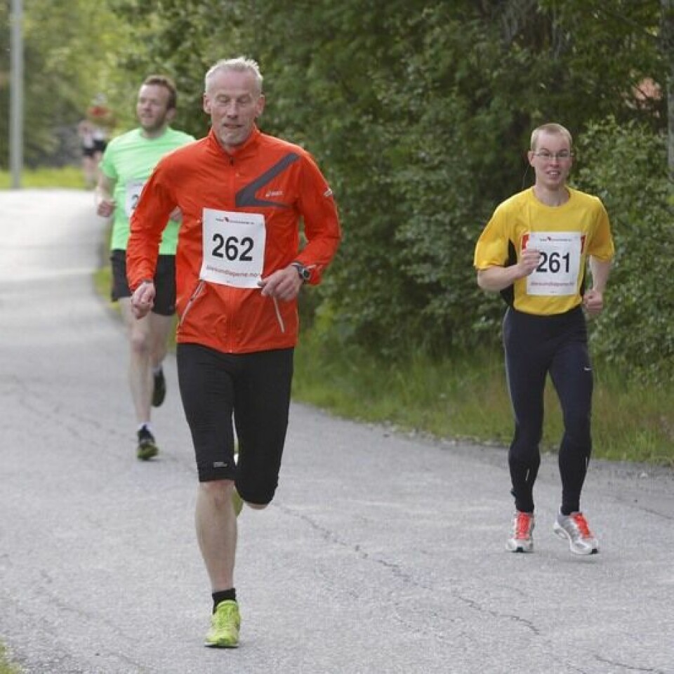 Det blei sommer i Ålesund i år også