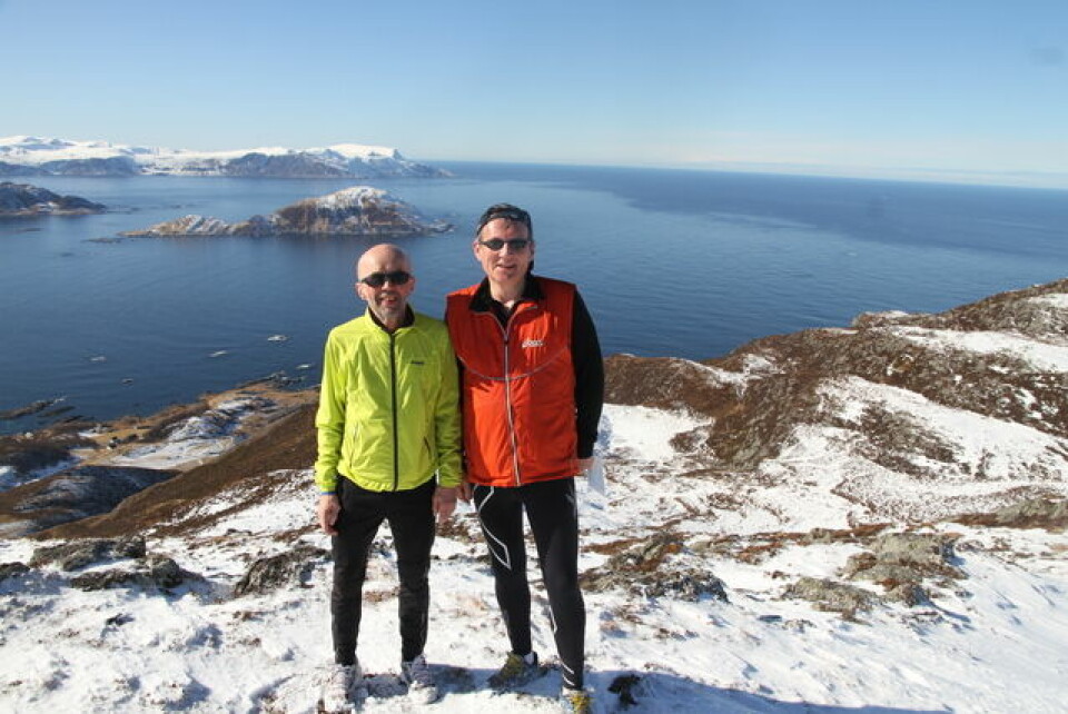 Blå Sjutoppstur på Sandsøya