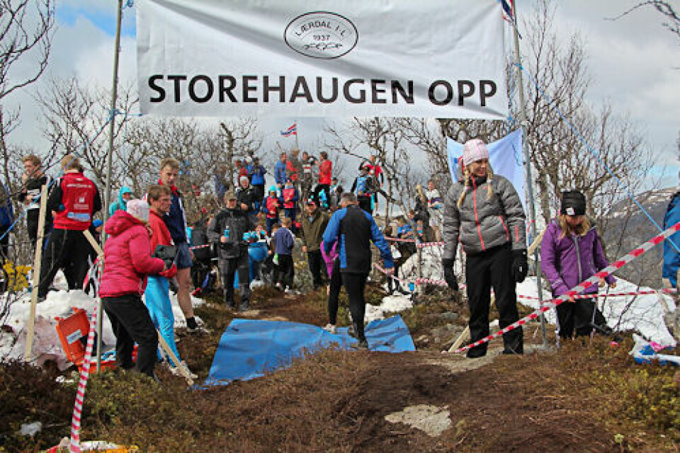 Suksess for Storehaugen opp