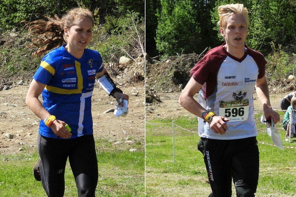 Løvspretten-vinnerne Lisa Risby og Lukas Liland. Løvspretten-vinnerne Lisa Risby og Lukas Liland.
