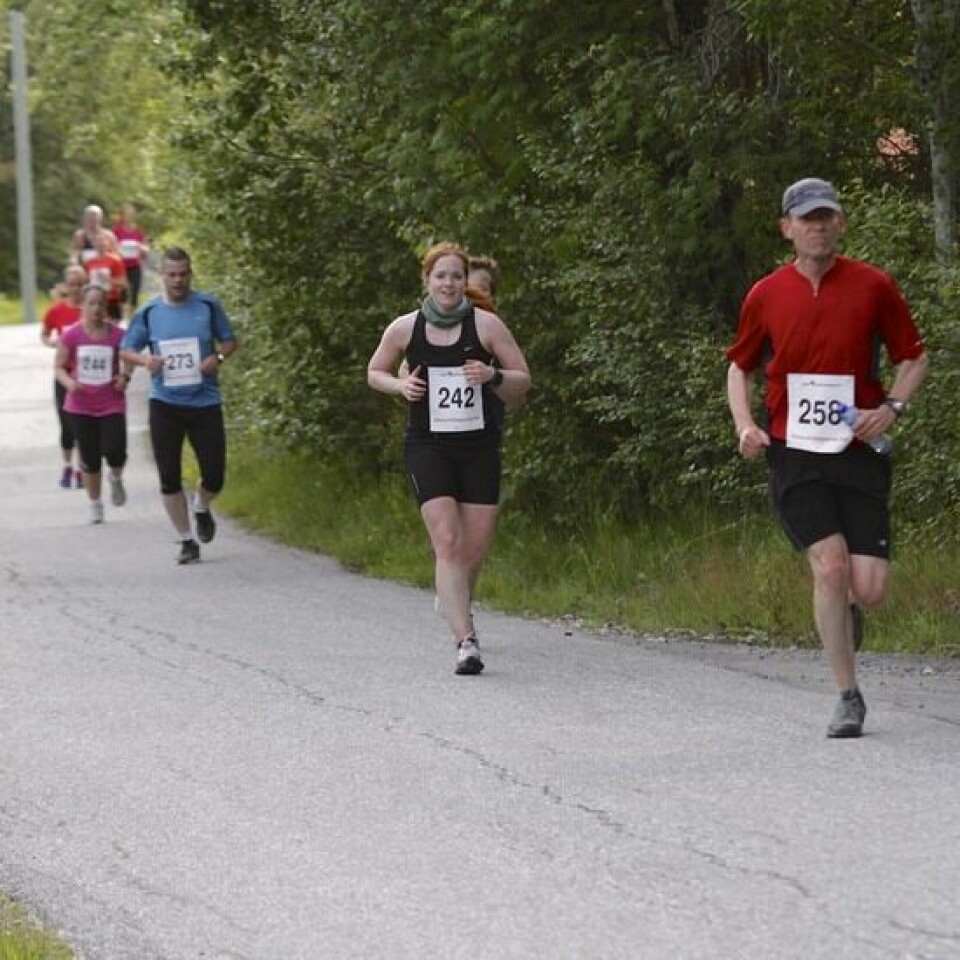 Det blei sommer i Ålesund i år også