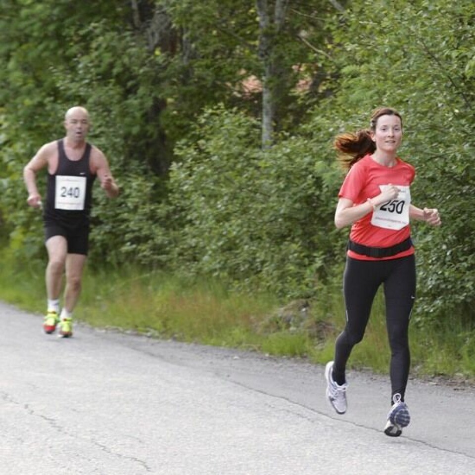 Det blei sommer i Ålesund i år også