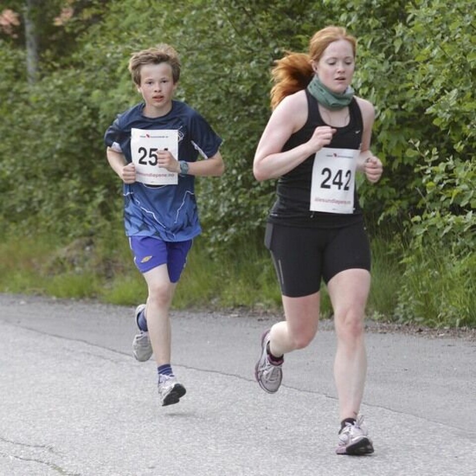 Det blei sommer i Ålesund i år også