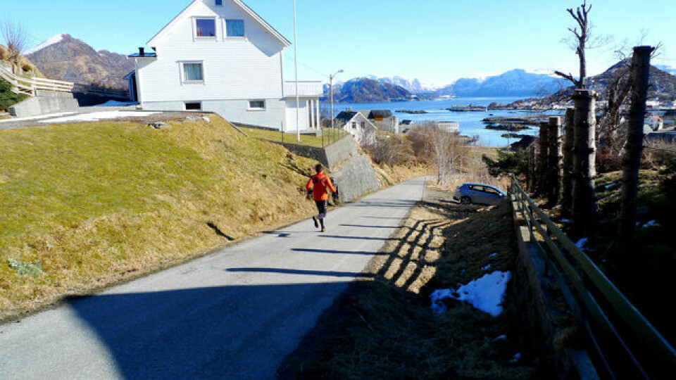 Blå Sjutoppstur på Sandsøya