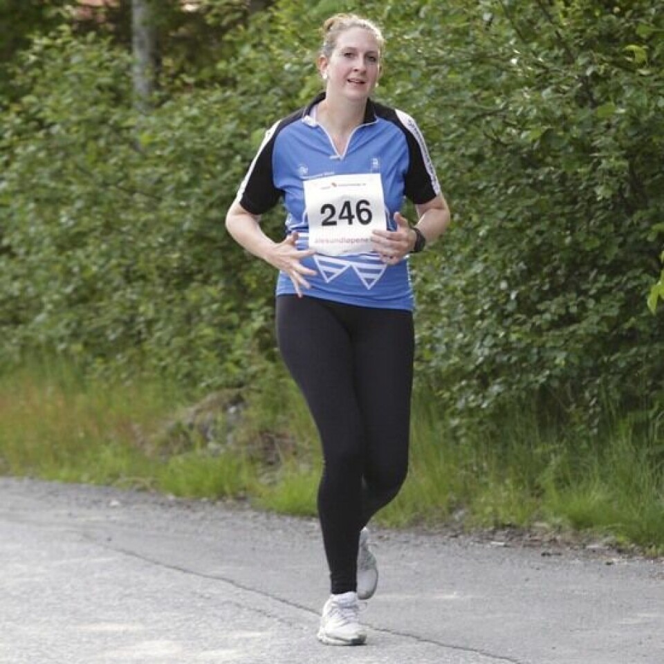 Det blei sommer i Ålesund i år også