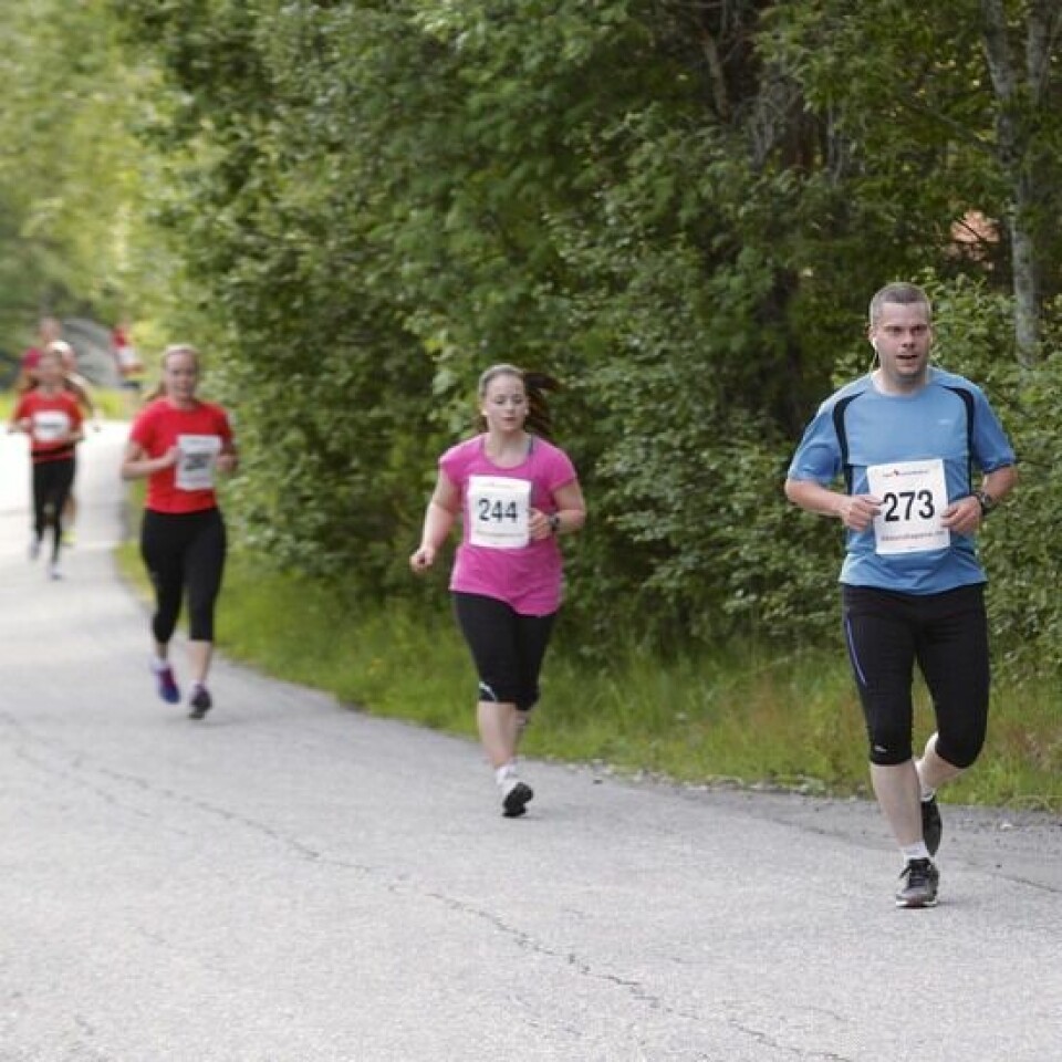Det blei sommer i Ålesund i år også
