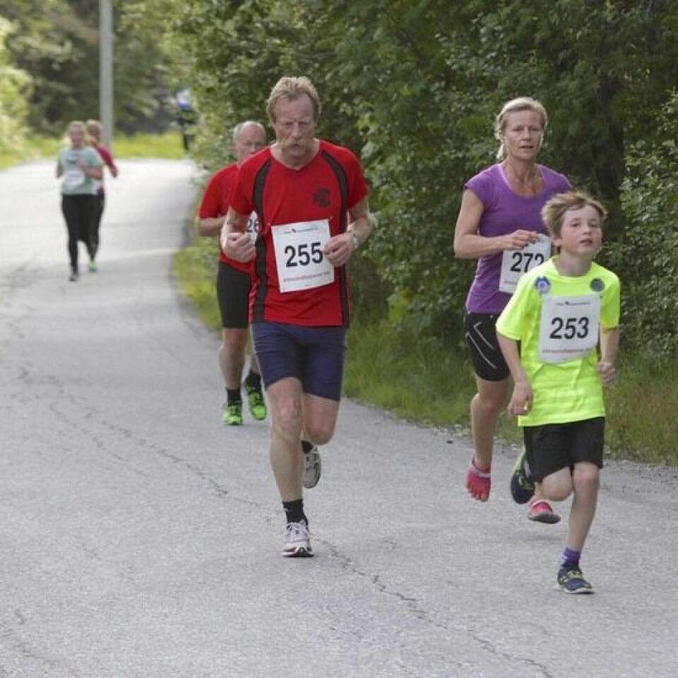 Det blei sommer i Ålesund i år også