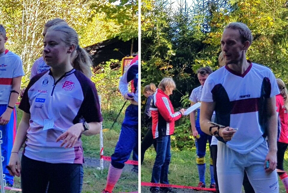 Vinnere av D17 og H17 i Furugampen lørdag, Ane-Malene Kolstad og Even Lindaas. (Foto: Stein Arne Negård) Vinnere av D17 og H17 i Furugampen lørdag, Ane-Malene Kolstad og Even Lindaas. (Foto: Stein Arne Negård)