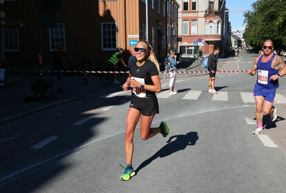 Nesten 1500 startende løpere sørget for rekorddeltakelse i Trondheim Skogsmaraton