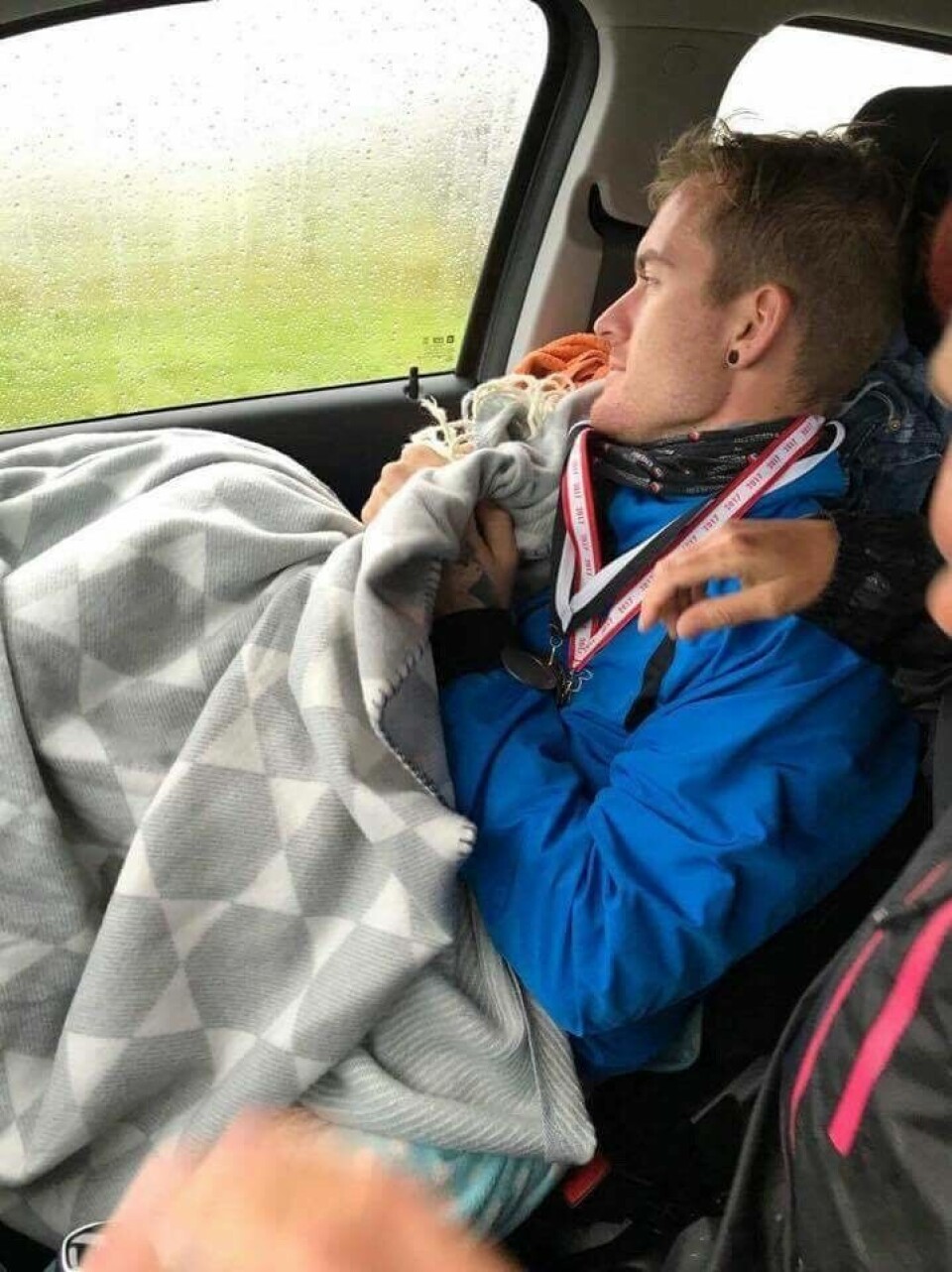 Stian Andersen løp 183 km i '24 timer ved Havet' (Sæby) Stian_Andersen_trøtt_etter_løpet.jpg