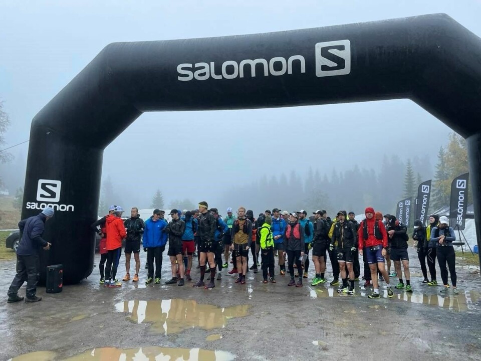 Didrik Hermansen vinner og vinner, nå i Oslo Trail Challenge 100 km Start 100+55K.jpg
