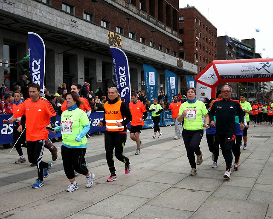 Oslo Maraton: Baktroppen