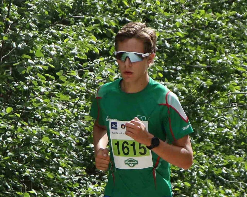 Løyperekord i vakkert halvmaraton i Nordmarka Audun_Nesheim_Haegeland_vant_klasse_16-17_aar_4S7A2765.jpg