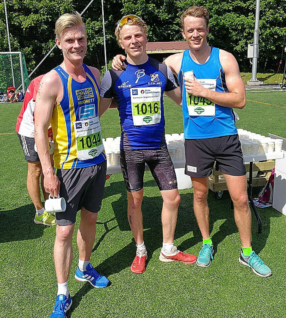 Sletten og Baartvedt vant HOT Nordmarka Skogsmaraton Seierspall_halvmaraton_menn_IMG_20170617_112104.jpg