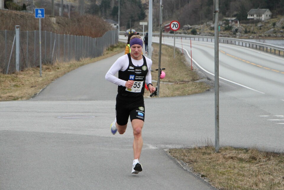 Kristin Vabø og Ole Mikal Tørsdal vant Egersund Halvmaraton Ole_Mikal_Tørsdal.JPG