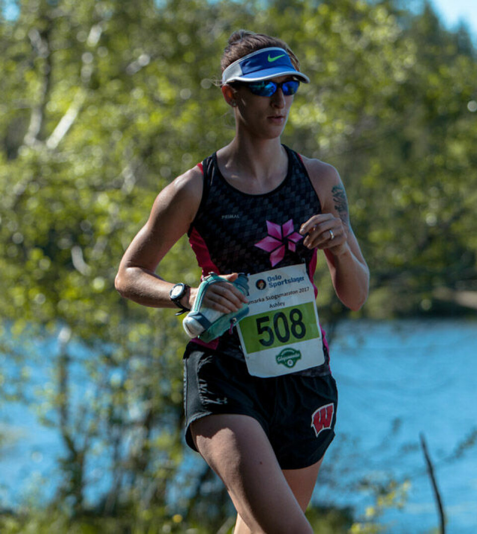Sletten og Baartvedt vant HOT Nordmarka Skogsmaraton Halvmaraton_Ashley_Russell_USA_OMSM_19.jpg