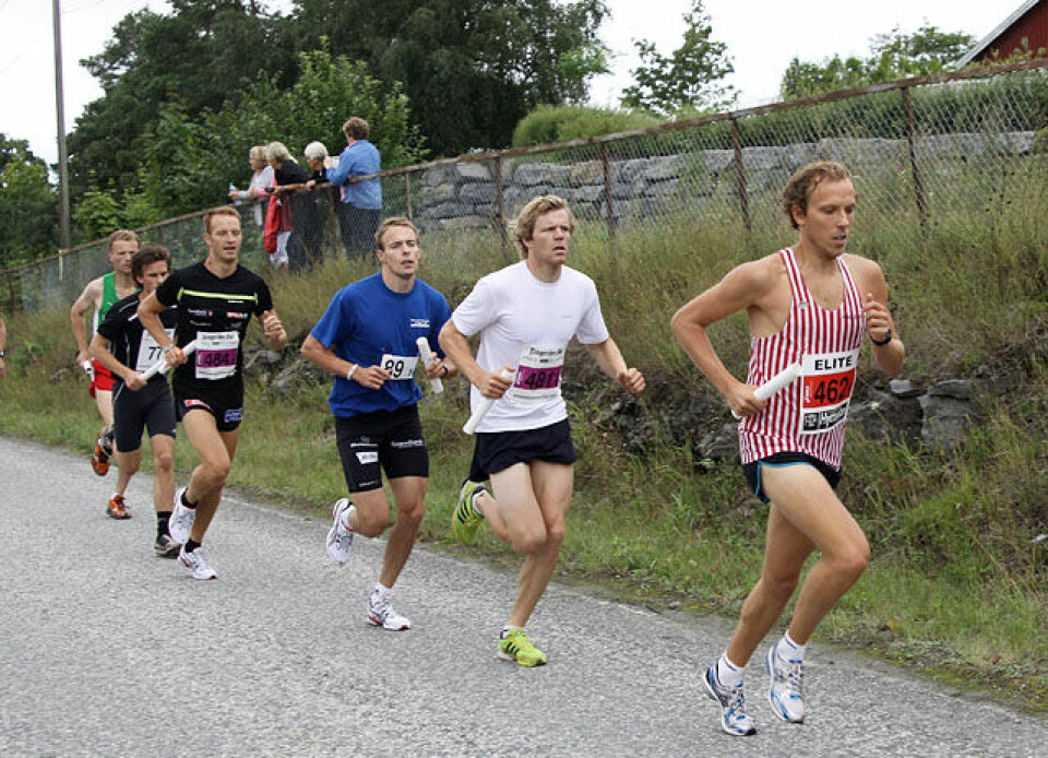 Sol og løpsglede på Ringerike