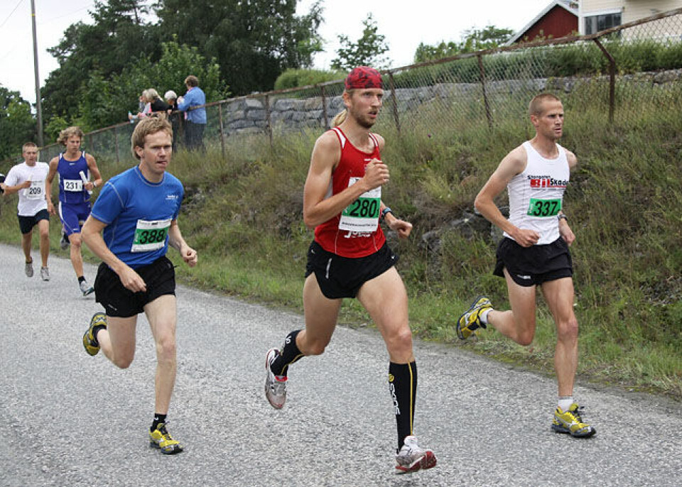 Sol og løpsglede på Ringerike