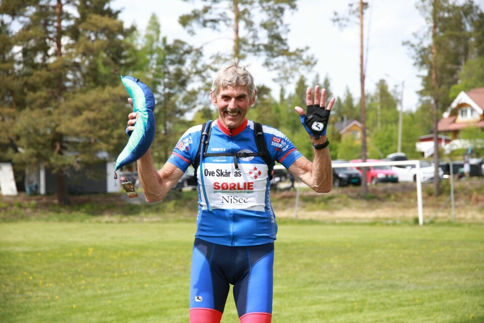 Årets utgave av Finnskogkureren ga mersmak Vinner M70+ Bj¢rn Mathiesen.jpg