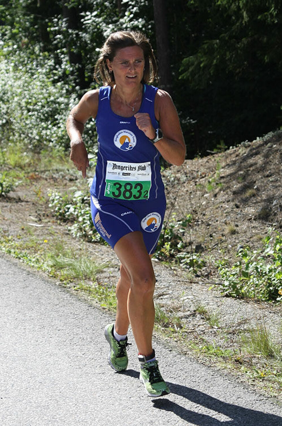 Sol og løpsglede på Ringerike