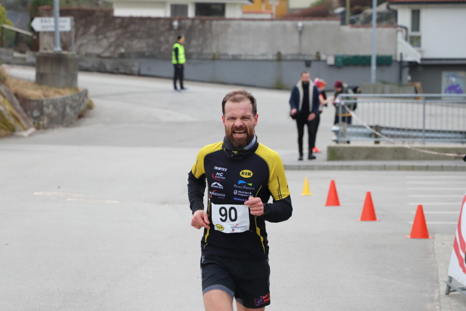 Kristin Vabø og Ole Mikal Tørsdal vant Egersund Halvmaraton IMG_0439.JPG