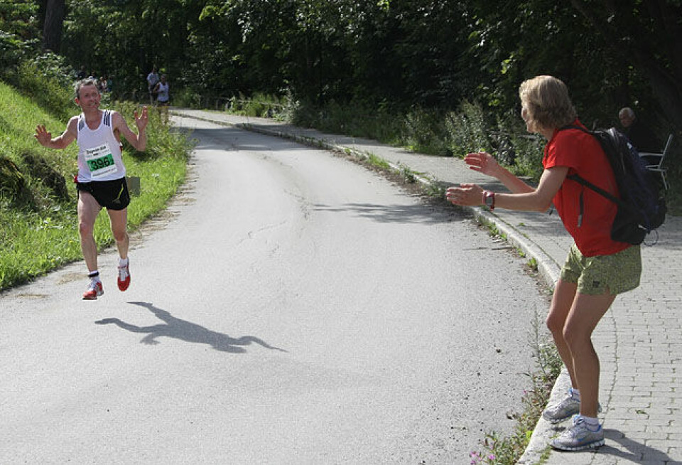 Sol og løpsglede på Ringerike