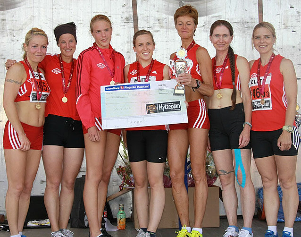 Sol og løpsglede på Ringerike