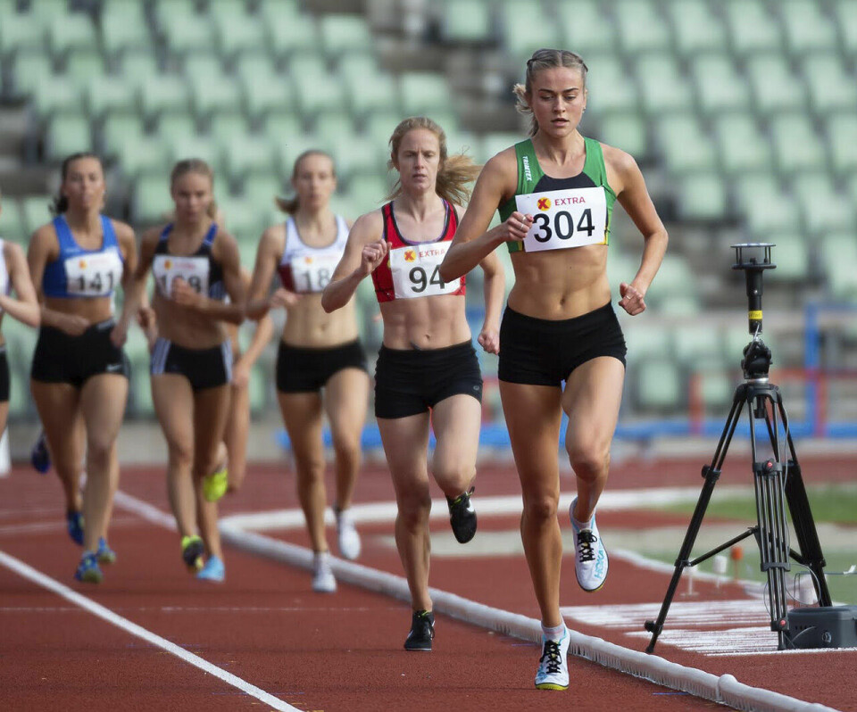 Sommerstevnet på Bislett ble en massemønstring med mange gode tider Amalie_Saethen_DSC3224.jpg