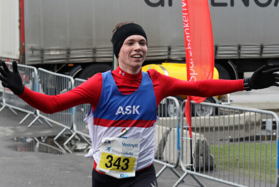Sondre Øvre-Helland og Eli Anne Dvergsdal vant Straumemila 1P1A0061.jpg