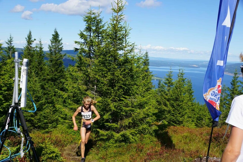 O-verdensmester Kinneberg til topps i Åneskøl Opp Malin_Hoelsveen_mål.jpg