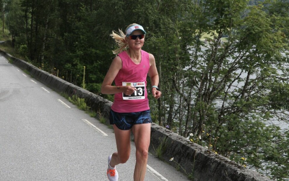 Odd Arne Engesæter vant maratondistansen i Hornindal Halv_Louise_Skak