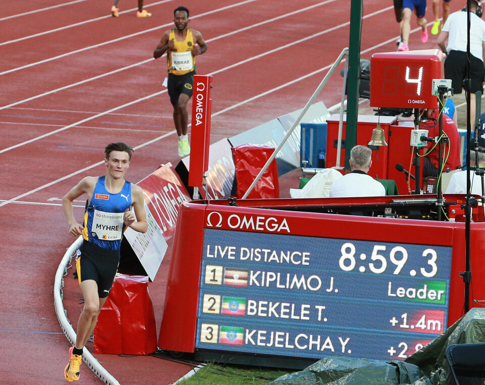 Jakob Ingebrigtsen gjorde som han har for vane og vant nok et Diamond League-løp 5000m_menn_elite_Tuv_Myhre_har_knappe_4runder_igjen_Kibrab_bak_AZ3T7395.jpg
