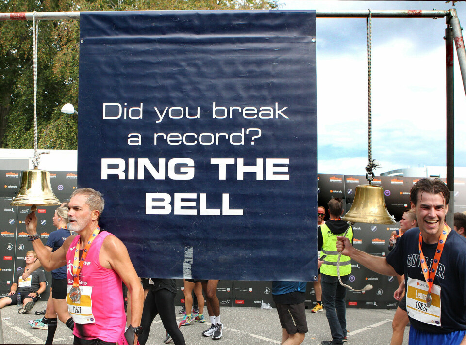 Et ras av rekorder i Copenhagen Half, men norgesrekorden overlevde Ring_the_bell1_A20G2826.jpg
