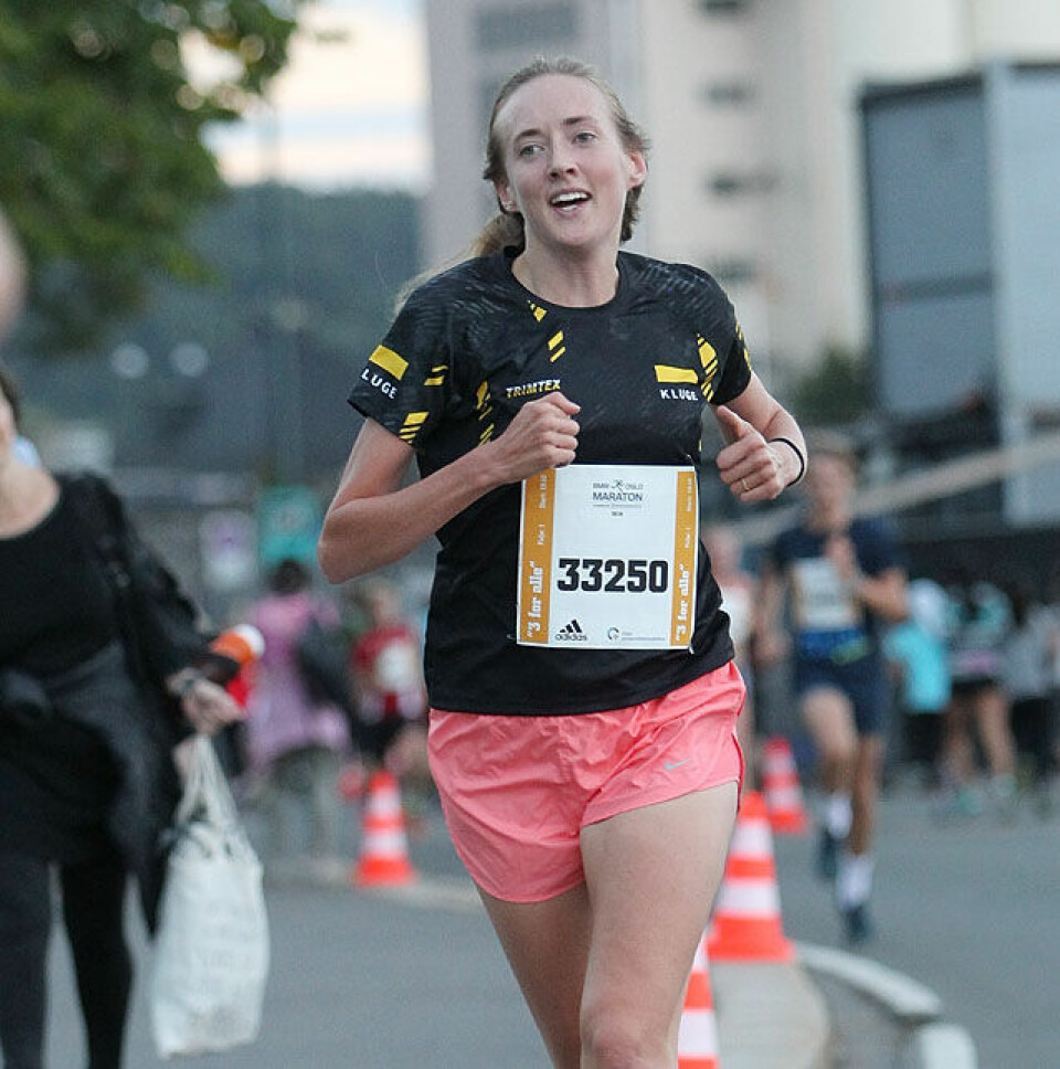 Løperfesten Oslo Maraton startet med 3 km fredag kveld Kjersti_Laerkeroed_A20G4873.jpg