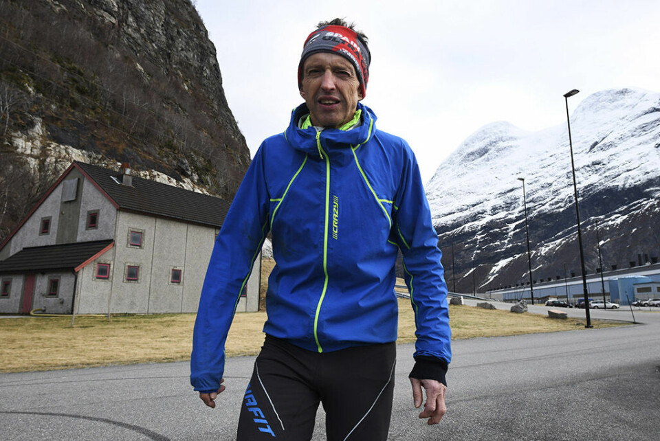 Odd Edøy, ultraløper Sunndal Odd Edøy, ultraløper Sunndal