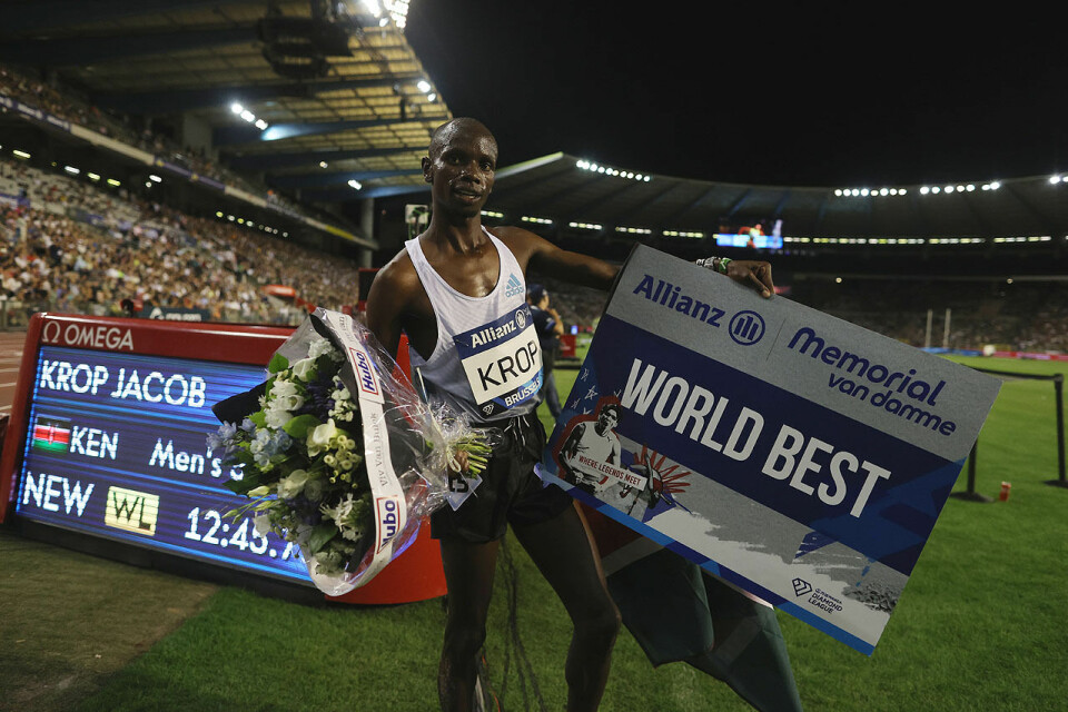 Jacob Kiprob satte årsbeste i verden med 12.45,71. (Foto: Diamond League AG) Jacob Kiprob satte årsbeste i verden med 12.45,71. (Foto: Diamond League AG)