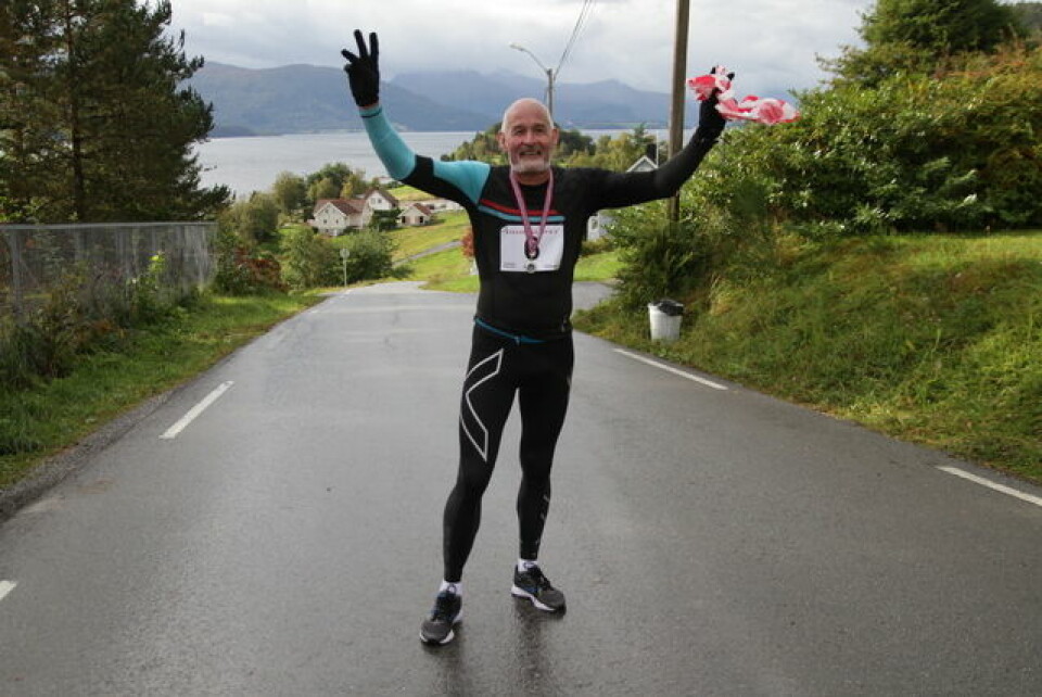 Geir Råheim, Ålesund Tennisklubb vant i dag sin første maraton på nyvinningen Sekken Open Maraton i Romsdal Geir Råheim, Ålesund Tennisklubb vant i dag sin første maraton på nyvinningen Sekken Open Maraton i Romsdal