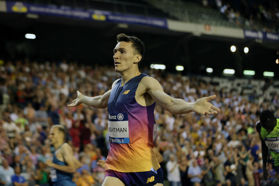 Det gikk raskt under Diamond League i Brussel 800m_menn_Jake_Wightman_maalpassering_.jpg